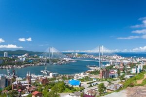 Vladivostok - o maior porto da Russia